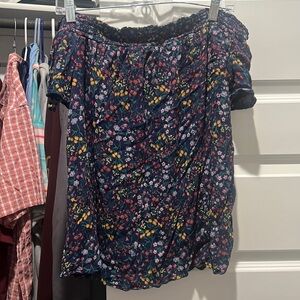 off the shoulder blouse